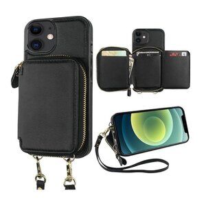 Bocasal RFID Blocking Wallet Case for iPhone 12/12 Pro